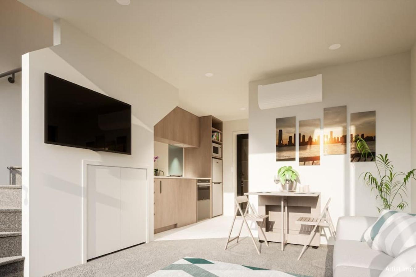 Cute On Cashel 1 Appartement Christchurch Buitenkant foto